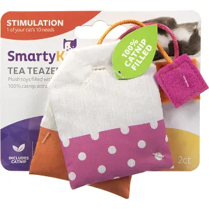 SmartKat Catnip Filled Tea Teazers 2PK | Cat adult cat food, best cat food for adults