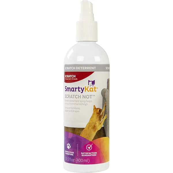 SmartyKat Scratch Not Scratch Deterrent Spray | Cat adult cat food, best cat food for adults