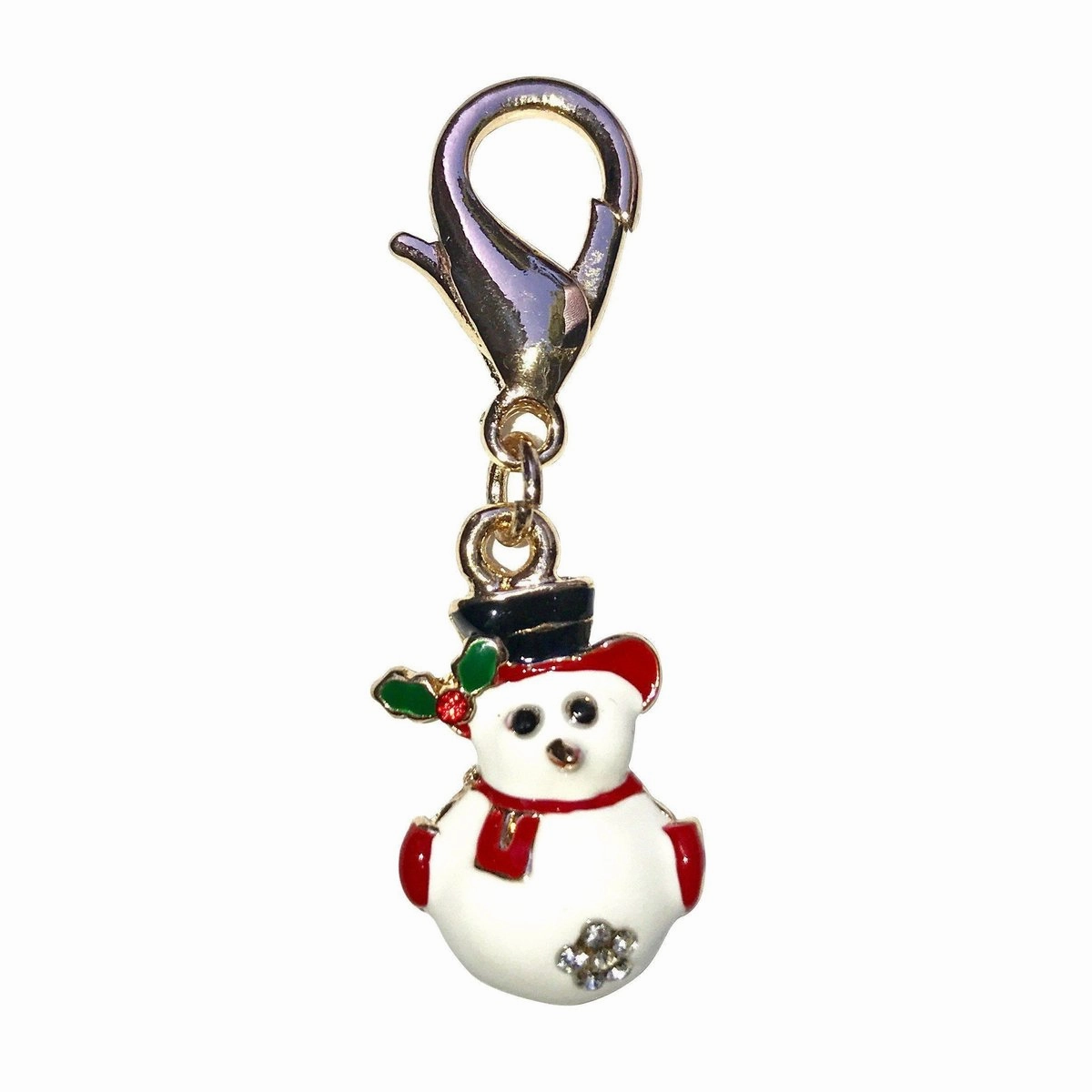 Snowman Dog Collar Charm dog collar charm,pet tag