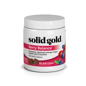 Solid Gold Berry Balance Nutritional Supplement Powder for Dogs & Cats multivitamin for cats, daily cat supplements