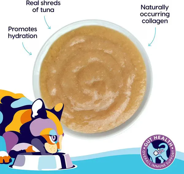 Solid Gold Bone Broth Tuna Shreds Grain-Free Wet Cat Food Topper
