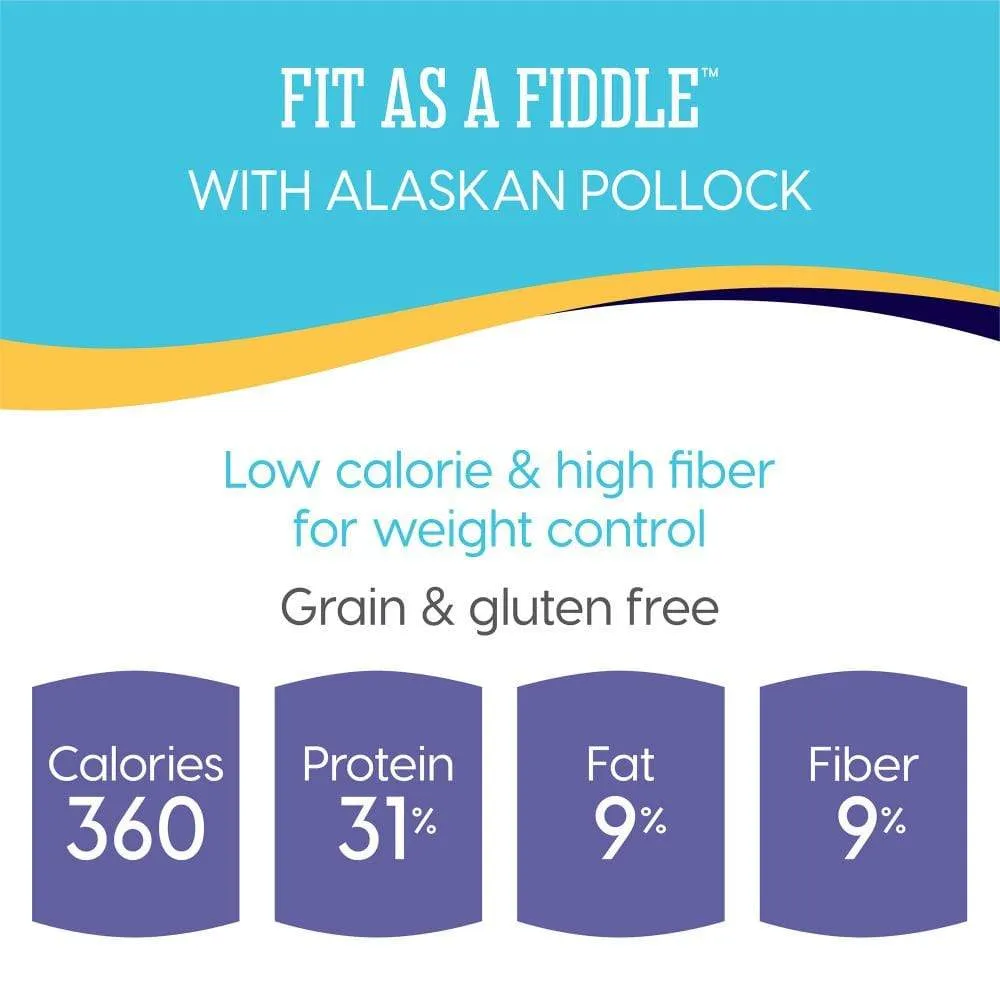 Solid Gold Fit as a Fiddle Grain Free Adult Alaskan Pollock Recipe Dry Cat Food
