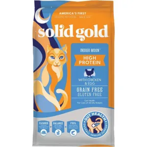 Solid Gold Indigo Moon with Chicken & Eggs Dry Cat Food grain free cat food, no grain dry cat food