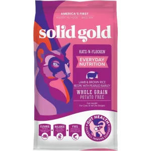 Solid Gold Katz-n-Flocken Dry Cat Food indoor dry cat food, healthy cat kibble
