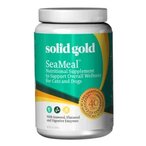 Solid Gold SeaMeal Powder multivitamin for cats, daily cat supplements