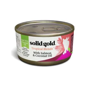 Solid Gold Tropical Blendz Grain Free Pate with Salmon & Coconut Oil Canned Cat Food healthy cat food, premium dry cat food