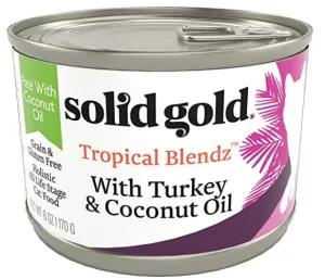Solid Gold Tropical Blendz With Turkey & Coconut Oil healthy cat food, premium dry cat food