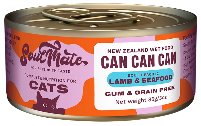Soulmate New Zealand Cat Wet Food Can Can Can - South Pacific Seafood