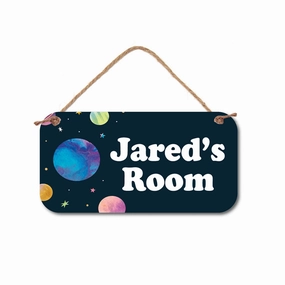 Space Theme Name sign- Personalized Name Sign- Bedroom Sign show poultry,grooming poultry