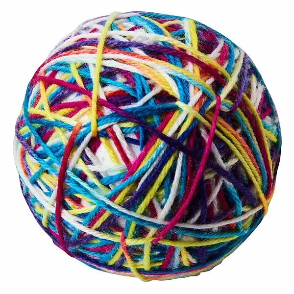 Spot Sew Much Fun Yarn Ball 3.5" | Cat adult cat food, best cat food for adults
