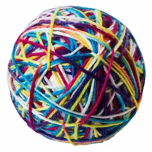 Spot Sew Much Fun Yarn Ball 3.5" | Cat adult cat food, best cat food for adults