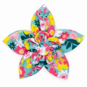 Spring Bouquet Dog Collar Flower dog collar accessory,collar decor