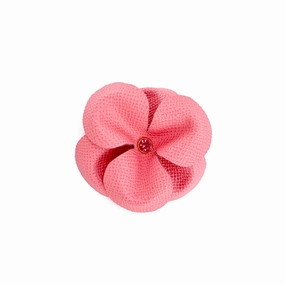 Spring Rhinestone Leather Dog Flowerette Slider Strawberry Ice dog collar accessory,collar decor