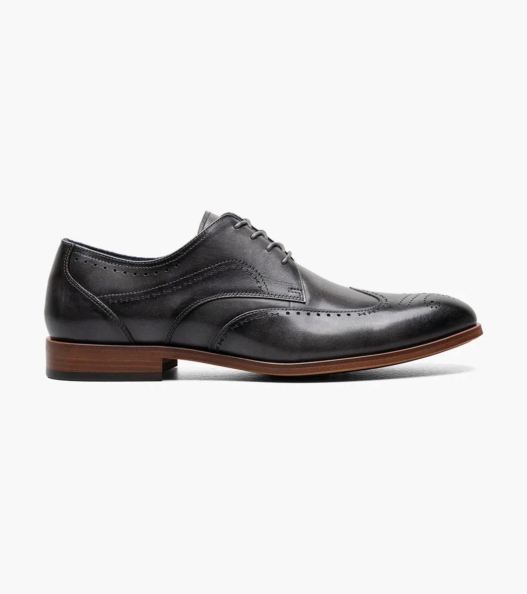 Stacy Adams BRAYDEN  Wingtip Oxford - Gray