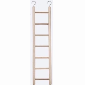 StarlingPet Wooden Ladder for Small Animals 7step bird cage parrot food bird toys bird perch bird treats