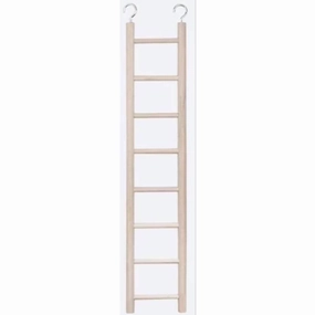 StarlingPet Wooden Ladder for Small Animals 8step bird cage parrot food bird toys bird perch bird treats