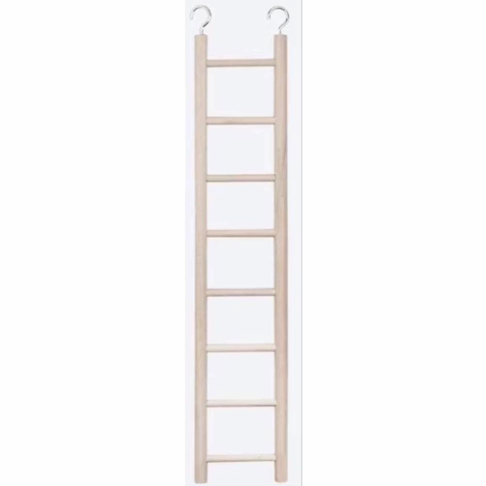 StarlingPet Wooden Ladder for Small Animals 8step bird cage parrot food bird toys bird perch bird treats