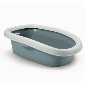 Stefanplast Sprint 20 Cat Litter Tray Steel Blue cat litter box,cat cage