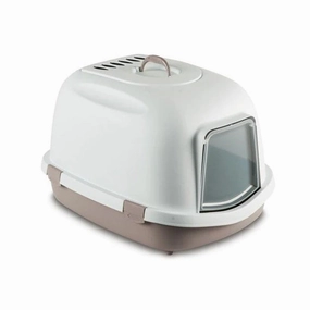 Stefanplast Super Queen Powder Pink 55cm x 71cm x 46.5cm cat litter box,cat cage
