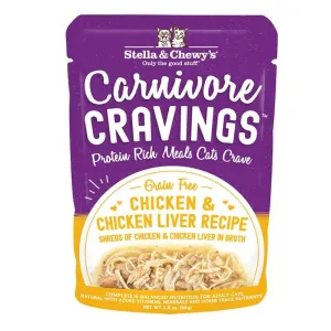 Stella & Chewy's Carnivore Cravings Chicken & Chicken Liver Recipe Wet Cat Food healthy cat food, premium dry cat food