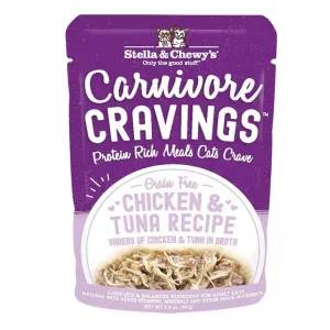 Stella & Chewy's Carnivore Cravings Chicken & Tuna Recipe Wet Cat Food healthy cat food, premium dry cat food