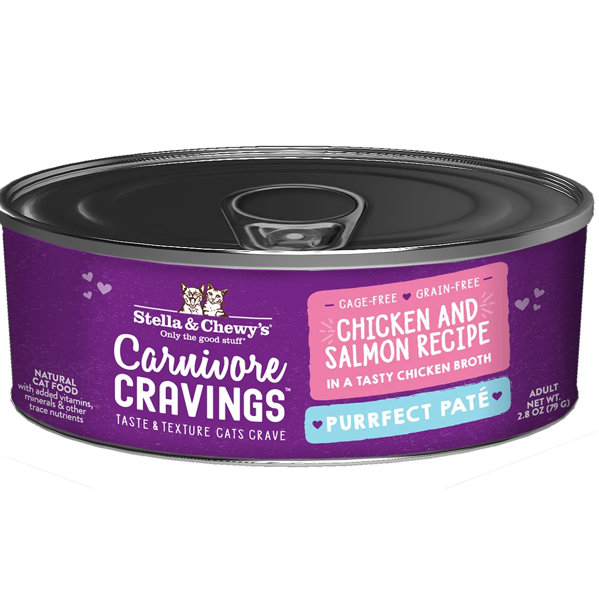 Stella & Chewy's Carnivore Cravings Purrfect Pate Chicken & Salmon Cat Food cat toys, cat supplies