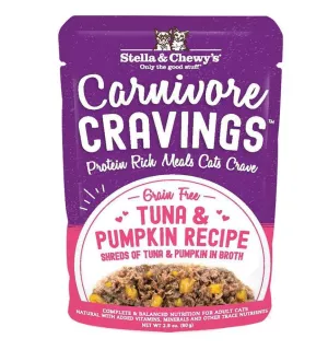 Stella & Chewy's Carnivore Cravings Tuna & Pumpkin Recipe Wet Cat Food grain free cat food, no grain dry cat food