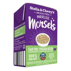 Stella & Chewy's Marvelous Morsels Cage Free Chicken Recipe Wet Cat Food healthy cat food, premium dry cat food