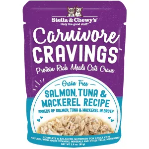 Stella & Chewy's Salmon, Tuna, & Mackerel Canned Cat Food organic cat food, holistic cat food