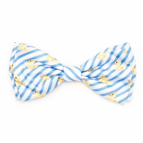 Stripe Rubber Duck Dog Bow Tie dog collar accessory,collar decor