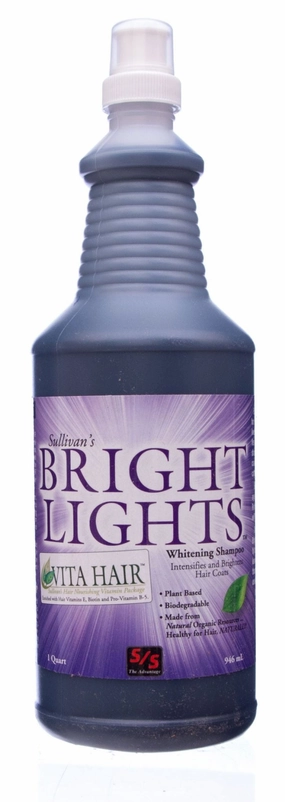 Sullivan's Bright Lights Whitening Shampoo fish tank item,aquarium supply
