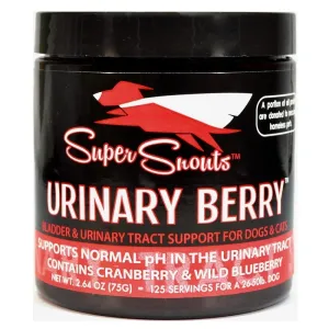 Super Snouts Urinary Berry Dog & Cat Supplement cat vitamins, cat immune support