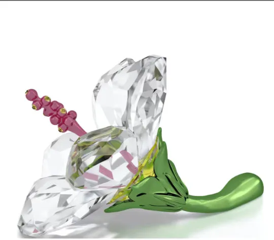Swarovski Crystal Jewellery Florere Small Hibiscus