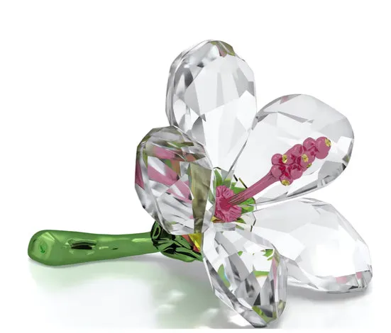 Swarovski Crystal Jewellery Florere Small Hibiscus