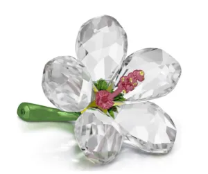 Swarovski Crystal Jewellery Florere Small Hibiscus