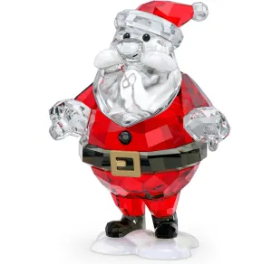 Swarovski Crystal Jewellery Holiday Cheers Santa Claus