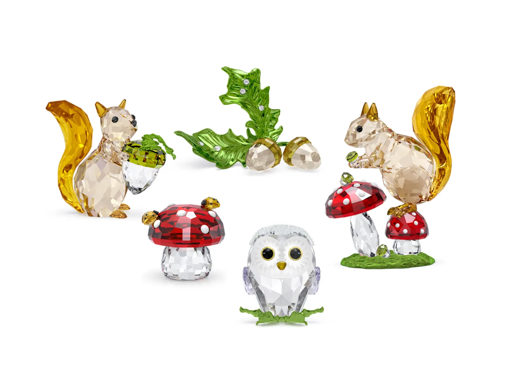 Swarovski Crystal Jewellery Idyllia Acorns