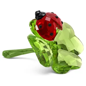 Swarovski Crystal Jewellery Idyllia Ladybug and Clover