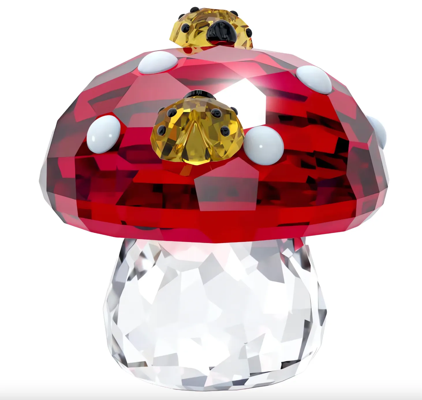 Swarovski Crystal Jewellery Idyllia: Mushroom and LadyBugs