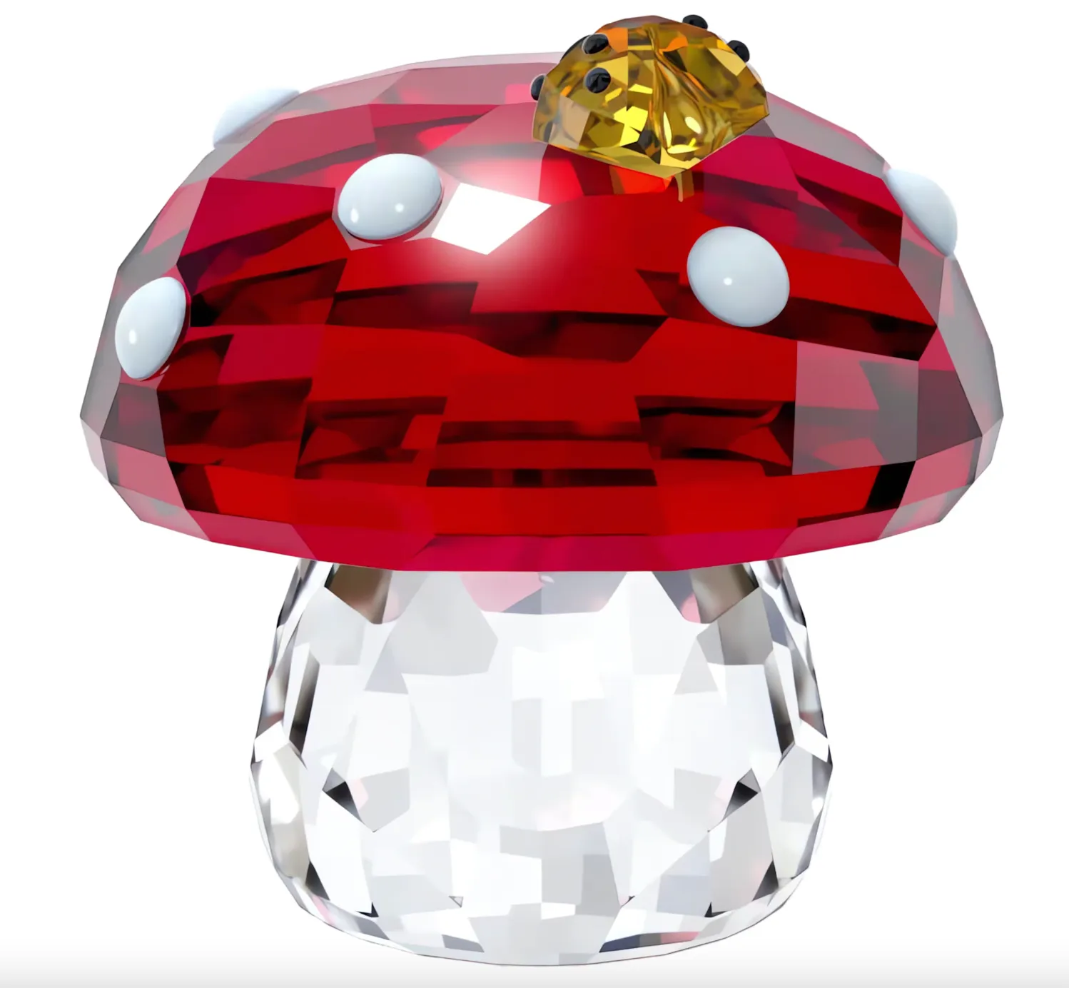Swarovski Crystal Jewellery Idyllia: Mushroom and LadyBugs