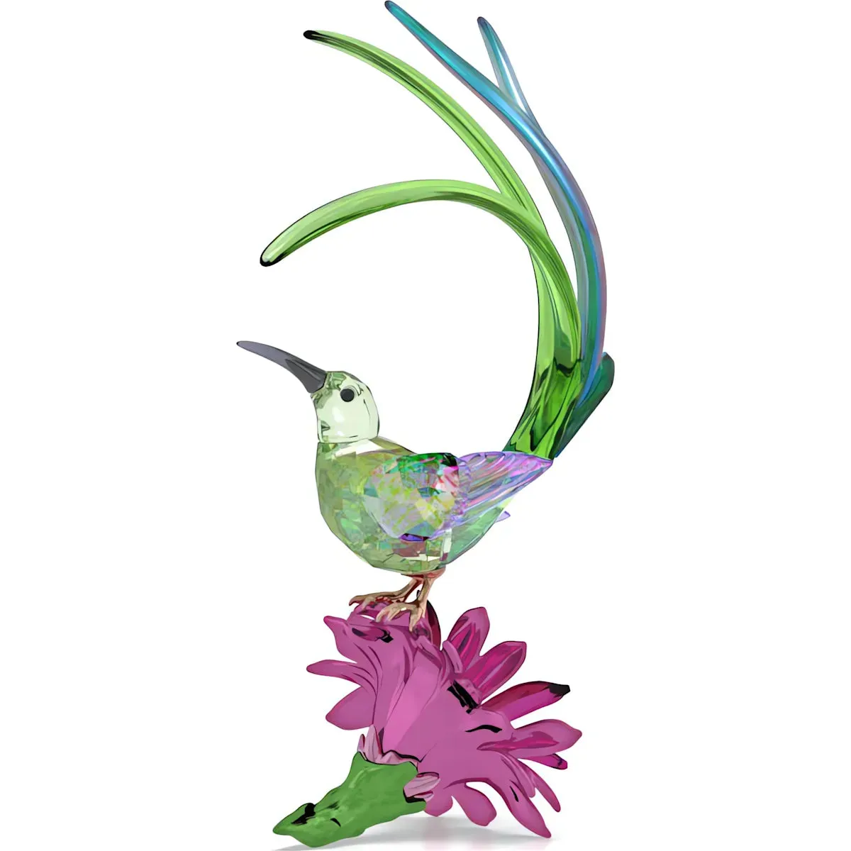 Swarovski Crystal Jewellery Idyllia Sugarbird and Cactus Flower