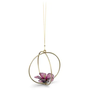 Swarovski Crystal Jewellery Large Garden Tales Hibiscus Ball Ornament