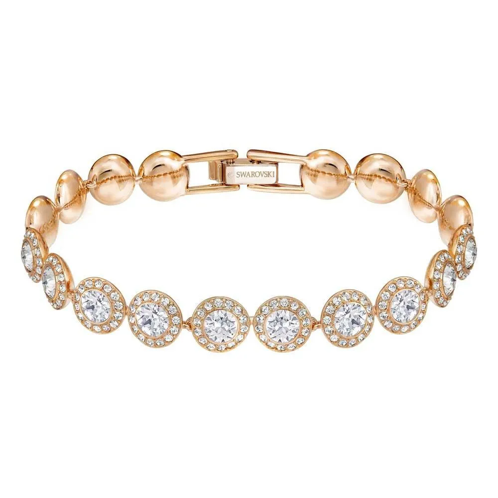 Swarovski Jewellery Swarovski Angelic Rose Gold Clear Crystal Bracelet