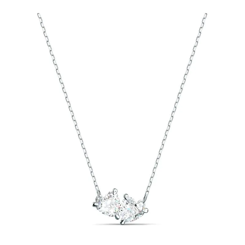 Swarovski Jewellery Swarovski Attract Soul Crystal White Rhodium Plated Necklace