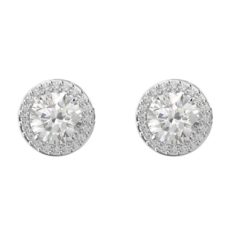 Swarovski Jewellery Swarovski Constella Rhodium Plated Crystal Earrings