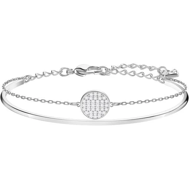 Swarovski Jewellery Swarovski Ginger White Rhodium Plated Bangle