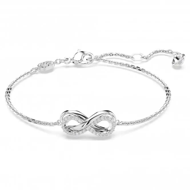 Swarovski Jewellery Swarovski Hyperbola Rhodium Plated Crystal Infinity Bracelet