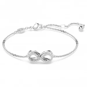 Swarovski Jewellery Swarovski Hyperbola Rhodium Plated Crystal Infinity Bracelet