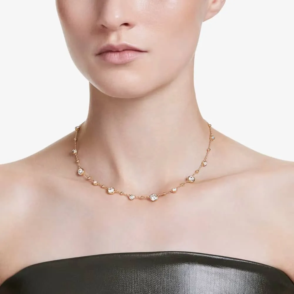 Swarovski Jewellery Swarovski Imber Gold-Tone Plated Crystal Necklace
