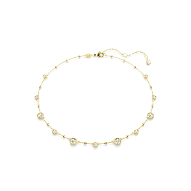Swarovski Jewellery Swarovski Imber Gold-Tone Plated Crystal Necklace